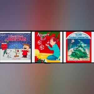 Christmas Kids Book Lot English